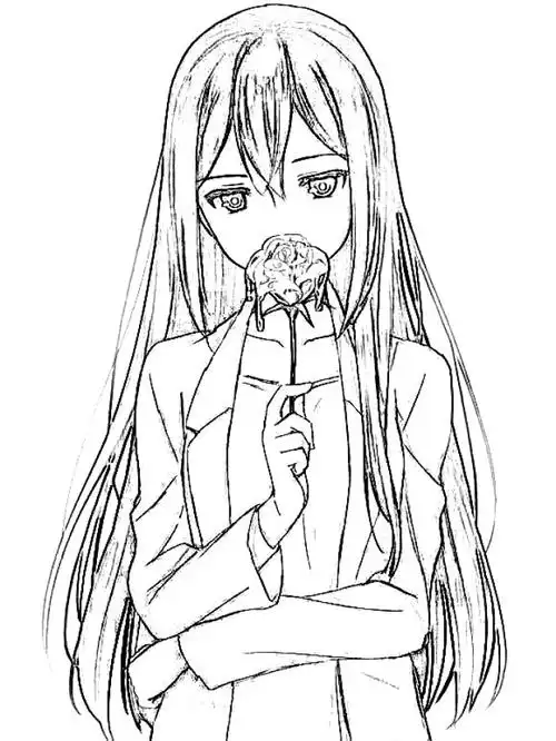 二次元动漫线稿