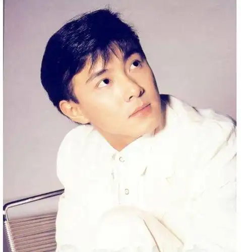 终于知道为什么张卫健一直光头他年轻时是香港的第一美少男