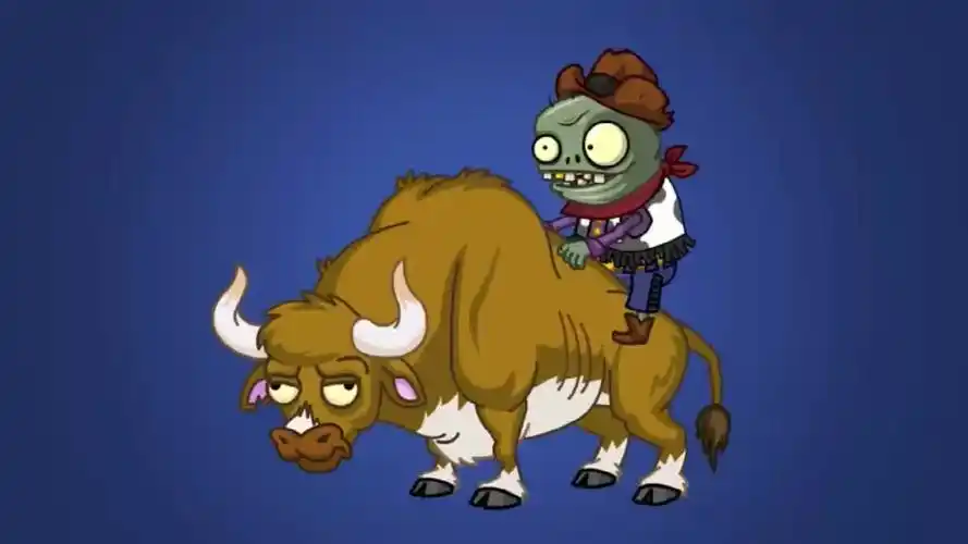 植物大战僵尸:骑牛的小鬼被炸得四脚朝天