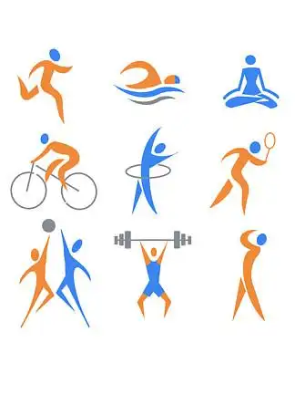 1215149体育运动人物图标图片体育运动人物图标图片121500自行车运动