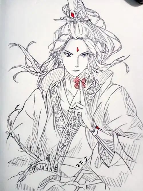 临摹楚晚宁附过程