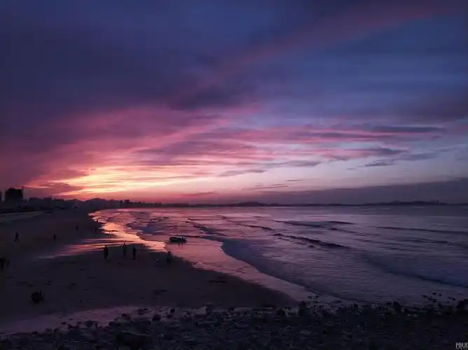 小米6手动模式拍的海边傍晚