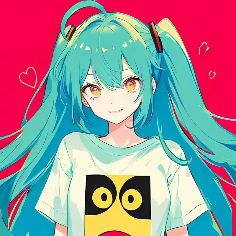 ai绘画第三期|精致动漫头像旧漫风红色女生情头ins高级质感