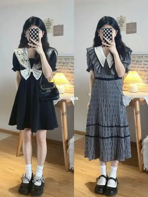 147cm小个子夏日气质小裙裙附裙长参考