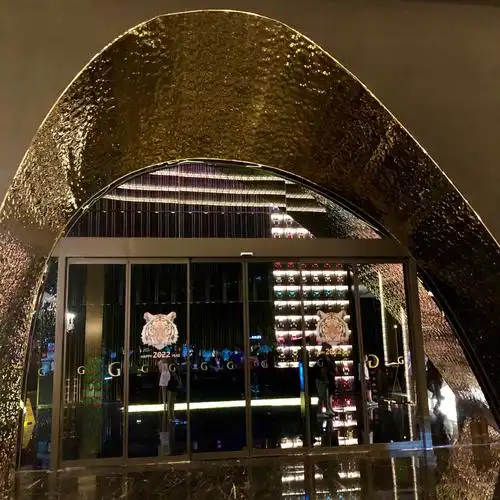 观堂餐厅93|常州近两年来比较火的餐厅98全店黑金色系 很豪华大气