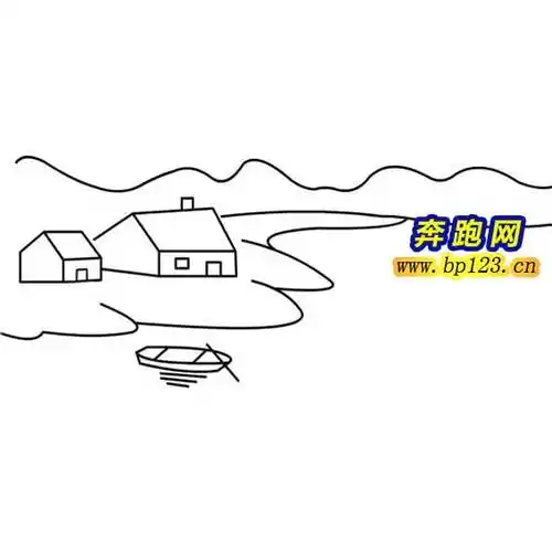 风景画简笔画大自然 风景画简笔画大自然水彩