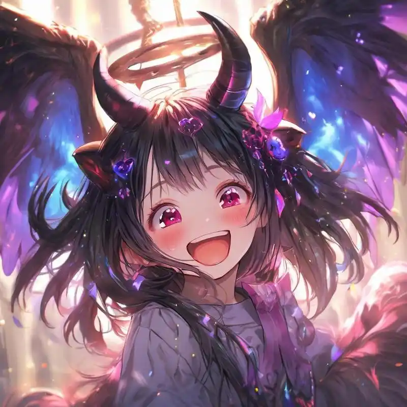 小恶魔少女 女生头像 优质头像 氛围感拉满的头像 头像 头像分享