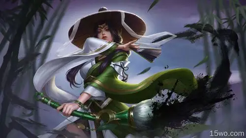 武侠动漫女孩壁纸 壁纸 动漫卡通壁纸 - e屋壁纸