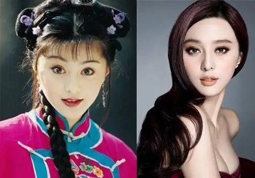 明星旧照对比验变化