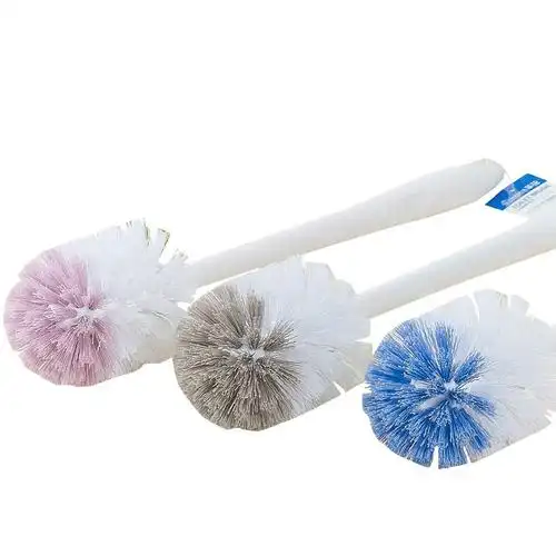 茶花马桶刷清洁刷 创意塑料软毛厕所刷洁厕刷卫生间刷子4305报价_参数