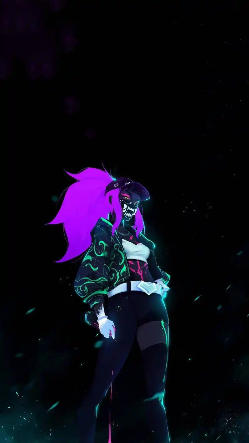 kda女团阿卡丽壁纸,这么帅,你们不会不看吧