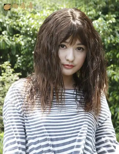 长卷发高温丝时尚女齐刘海蓬松玉米烫卷jiafa