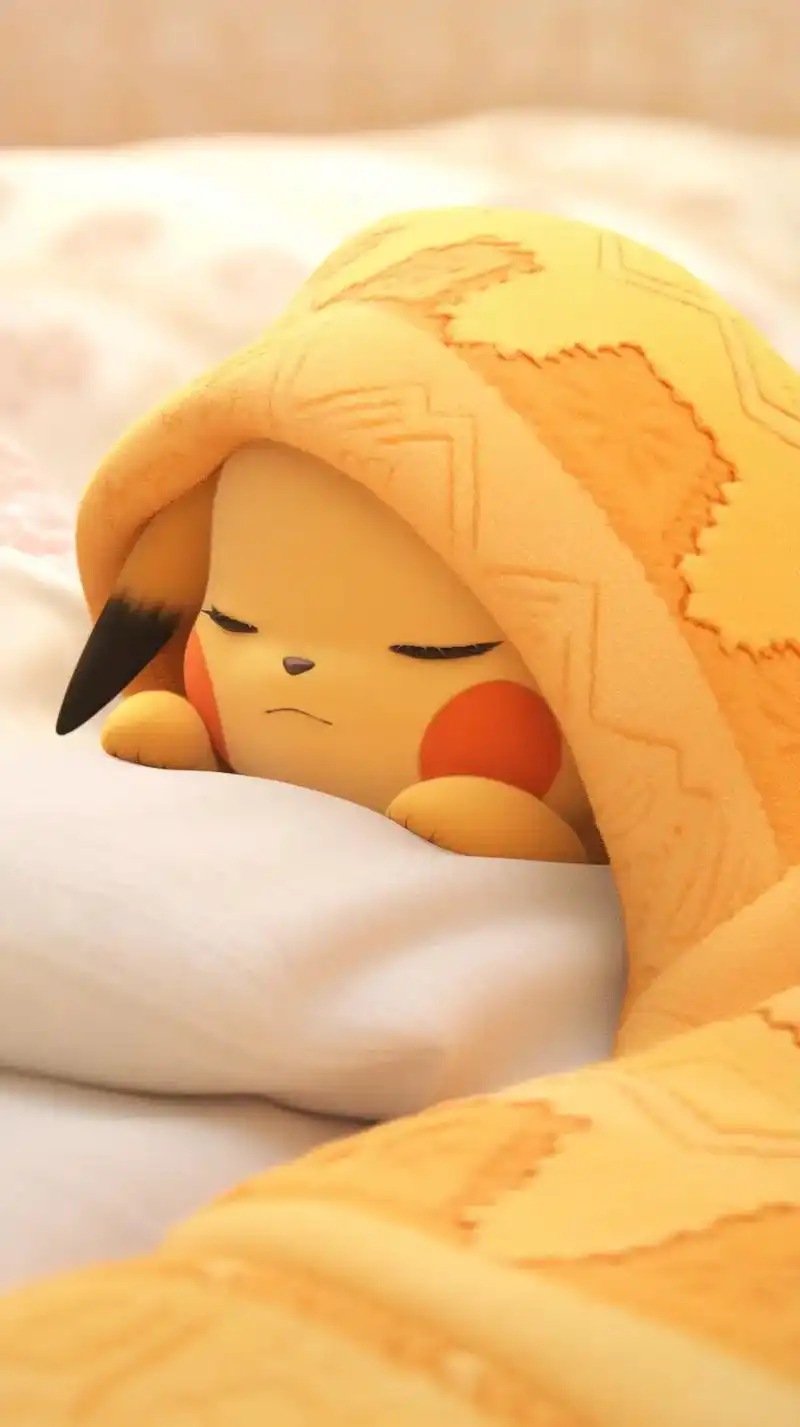 治愈系 #皮卡丘 #被你萌化了 #壁纸 #图文 @抖音小助 - 抖音