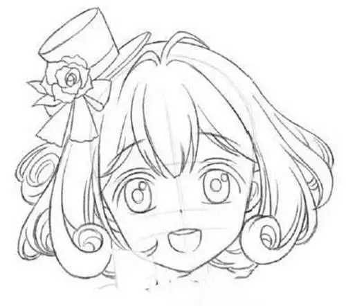 干货教你画可爱的动漫女孩