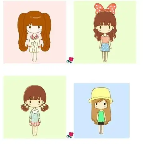 速求6人姐妹头像