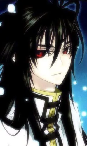 求几张黑发红眼骚年图片,谢谢