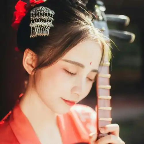 古风真人 壁纸 女生头像 女头 小清新 虐心 唯美 高清 意境 古风 古风