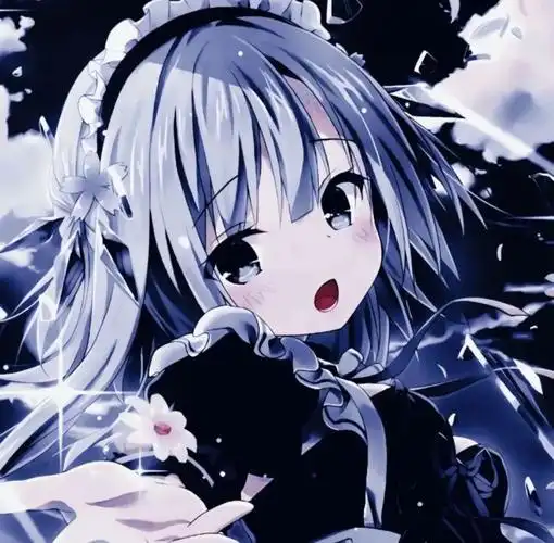 处女座女生头像蓝色系列的 处女座女生头像蓝色系列的图片