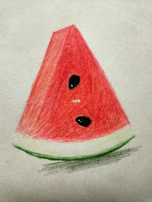 彩铅西瓜