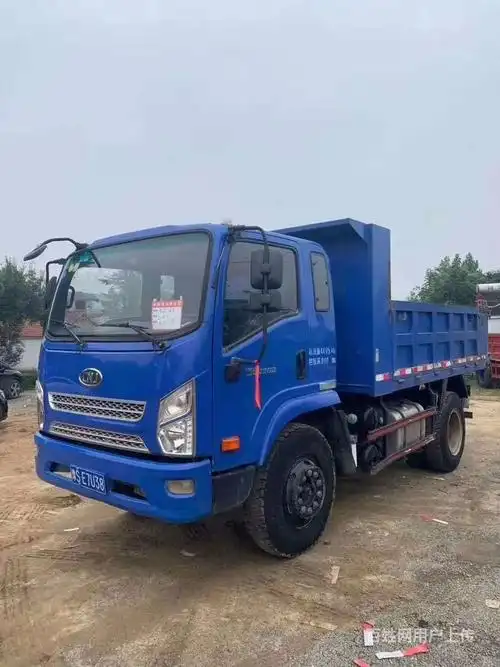 18年南俊瑞吉140单桥蓝牌自卸车 便宜出售