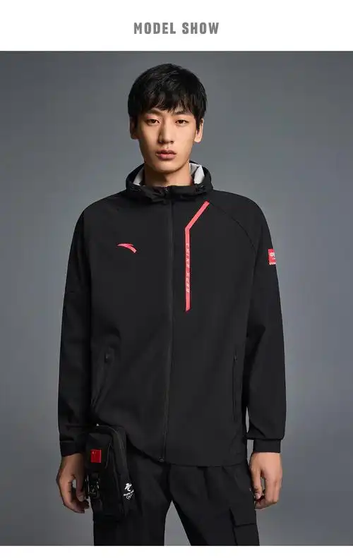 安踏(anta) 运动外套男秋冬季新款梭织外套防风防泼水全天候外衣官方