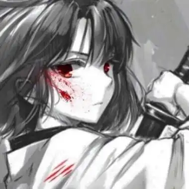 黑暗动漫头像女血瞳 动漫头像图片大全 -【爱个性】