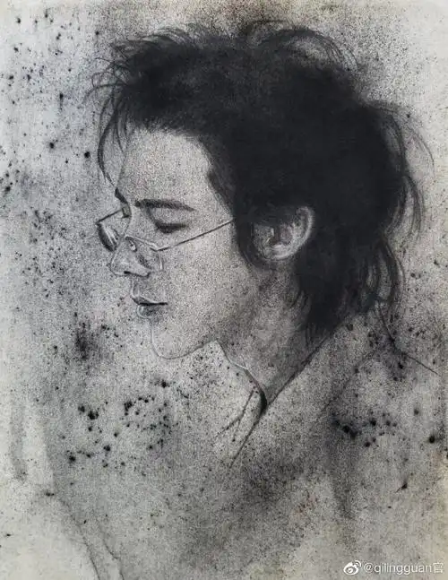 说英雄谁是英雄豪门复古大片#摩登兄弟超话再画个刘宇宁的侧颜,色粉