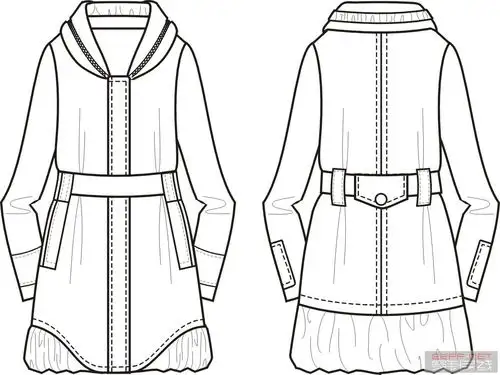 品牌女装2010秋冬款式图