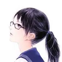 卡通戴眼镜头像女生_微信头像图片大全