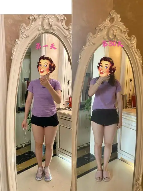 跑步减肥 跑步9399一月对比,减了个寂寞