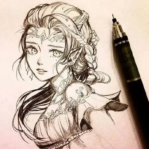 手绘动漫人物|纯艺术|绘画|徐勇祥 - 原创作品 - 站酷 (zcool)