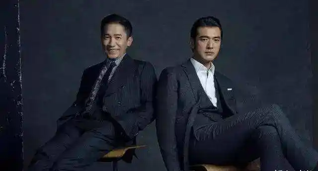 金城武梁朝伟同穿西装拍大片,结局很意外_时尚_男人_显得