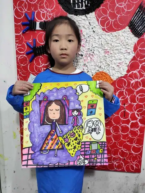 雨轩画坊 明湖校区 秋季儿童二班 第五次课 《做梦》