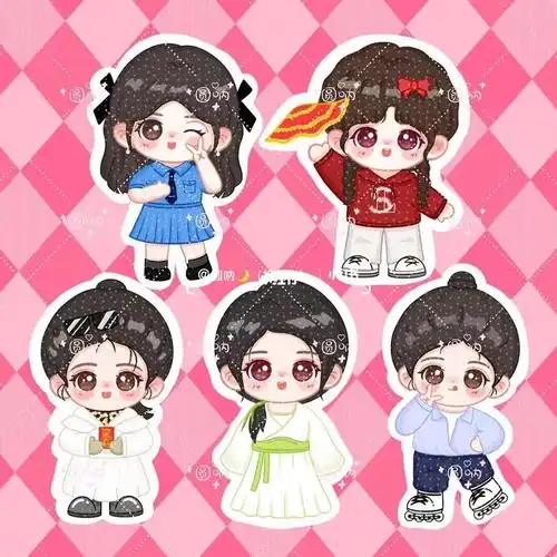 谭松韵q版合集来啦60揪166宝宝画无偿