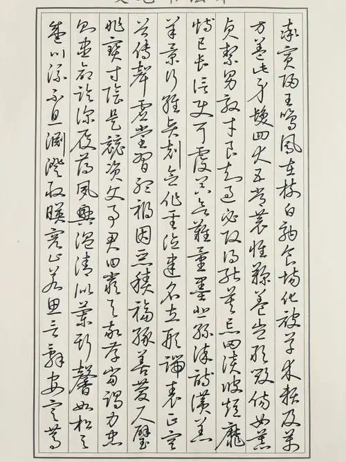 每日练字打卡  #硬笔书法  #草书  #启功 #千字文