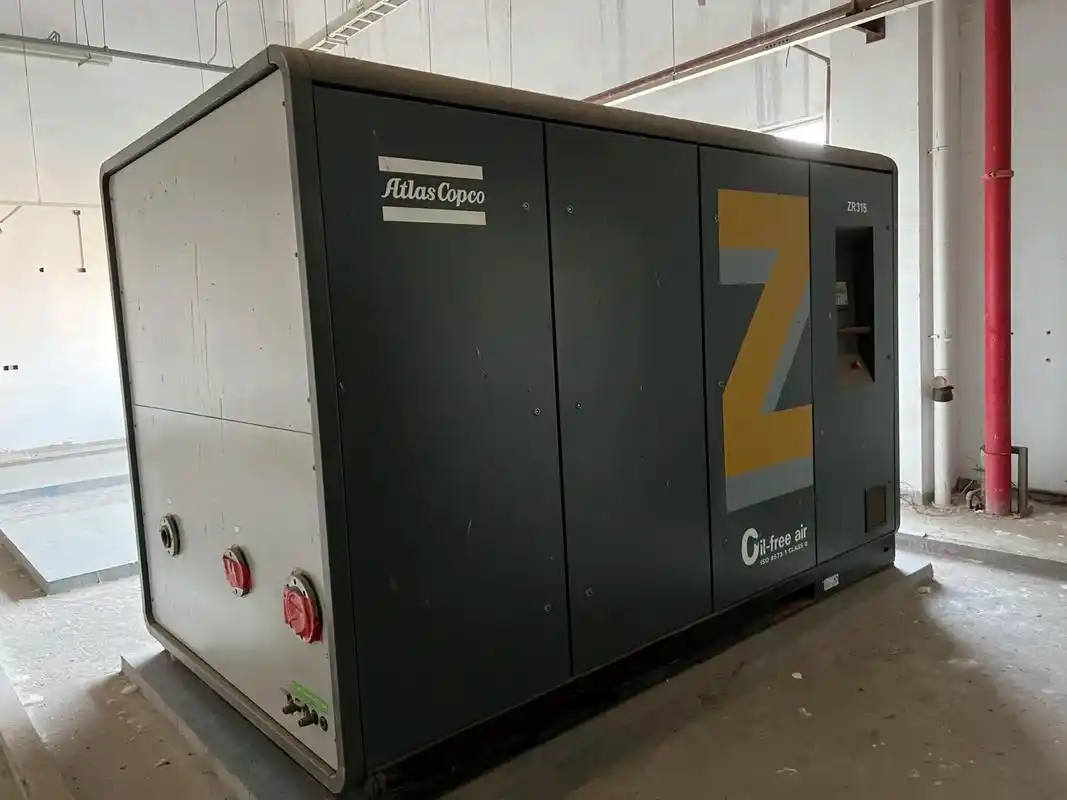 全新库存阿特拉斯zr315无油空压机 - 抖音