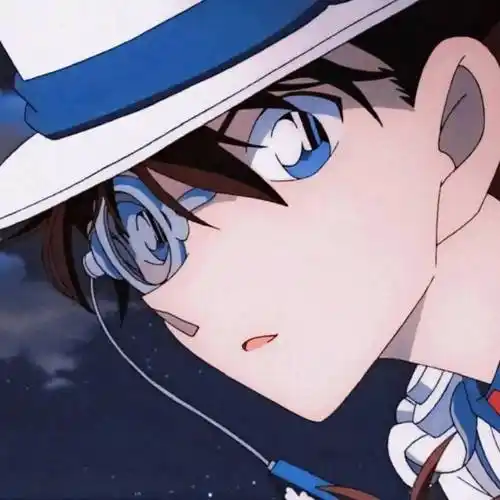 名侦探柯南100张怪盗基德黑羽快斗头像合集帅呆了