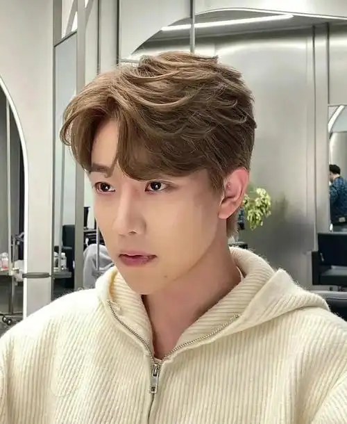 乱中有型男士烫发韩系风格男士发型