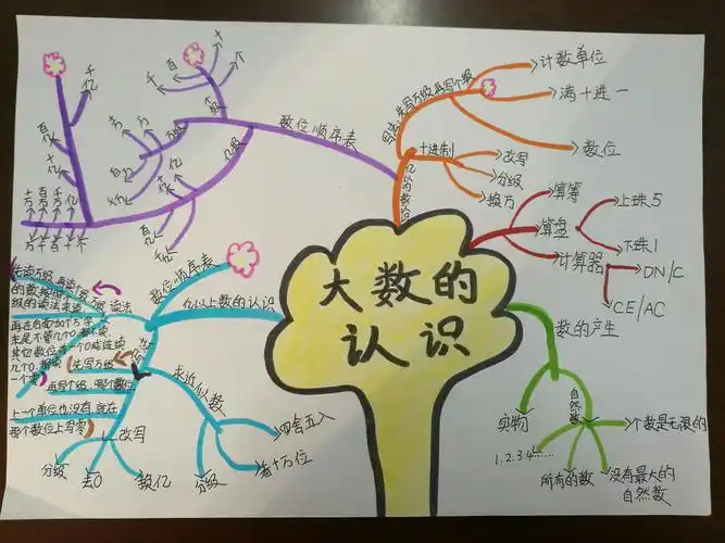 放飞思维 展示精彩——北园路涑河小学四年级期末思维导图优秀作品