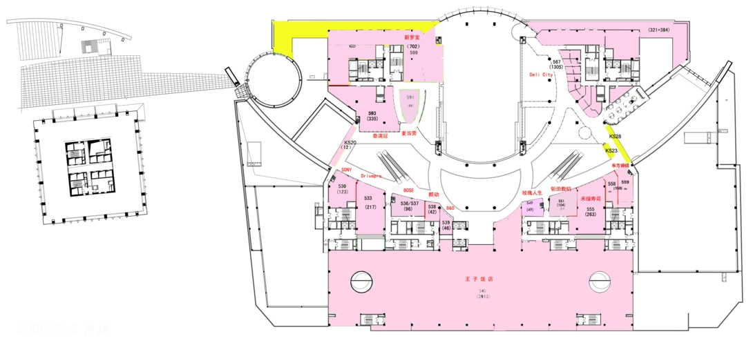 深圳万象城平面图