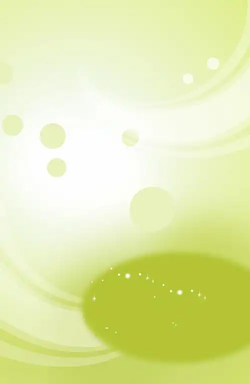 绿色小清新海报背景