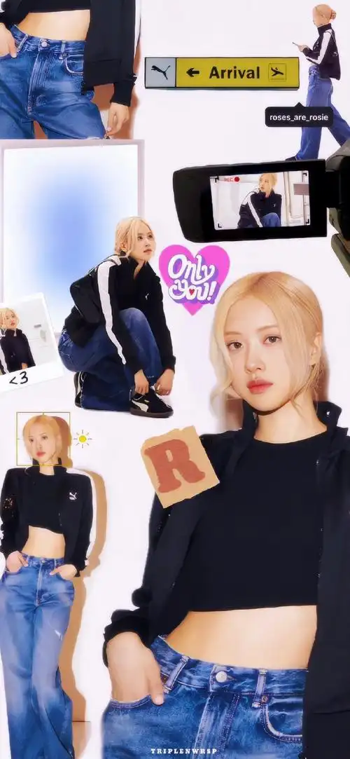 一些拼接风|#朴彩英#手机壁纸 part6    cr.