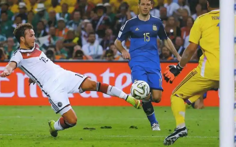 14年世界杯格策绝杀进球 德语激情解说 中德字幕