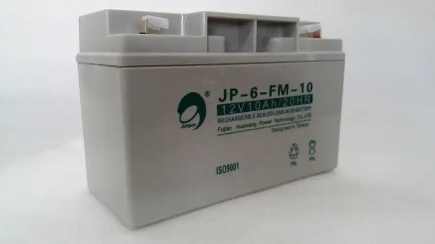 直销供应jp-6-fm-10劲博蓄电池立式12v10ah 消防报警主机用蓄电池