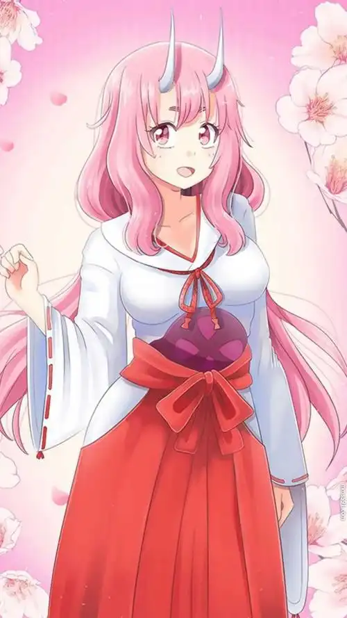 关于我转生变成史莱姆这档事鬼族公主朱菜手机壁纸图片(2)