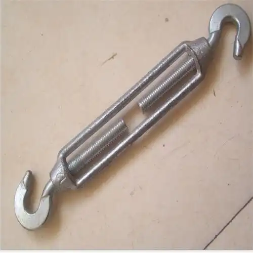 碳钢花篮螺栓 镀锌拉紧器开体花兰螺丝