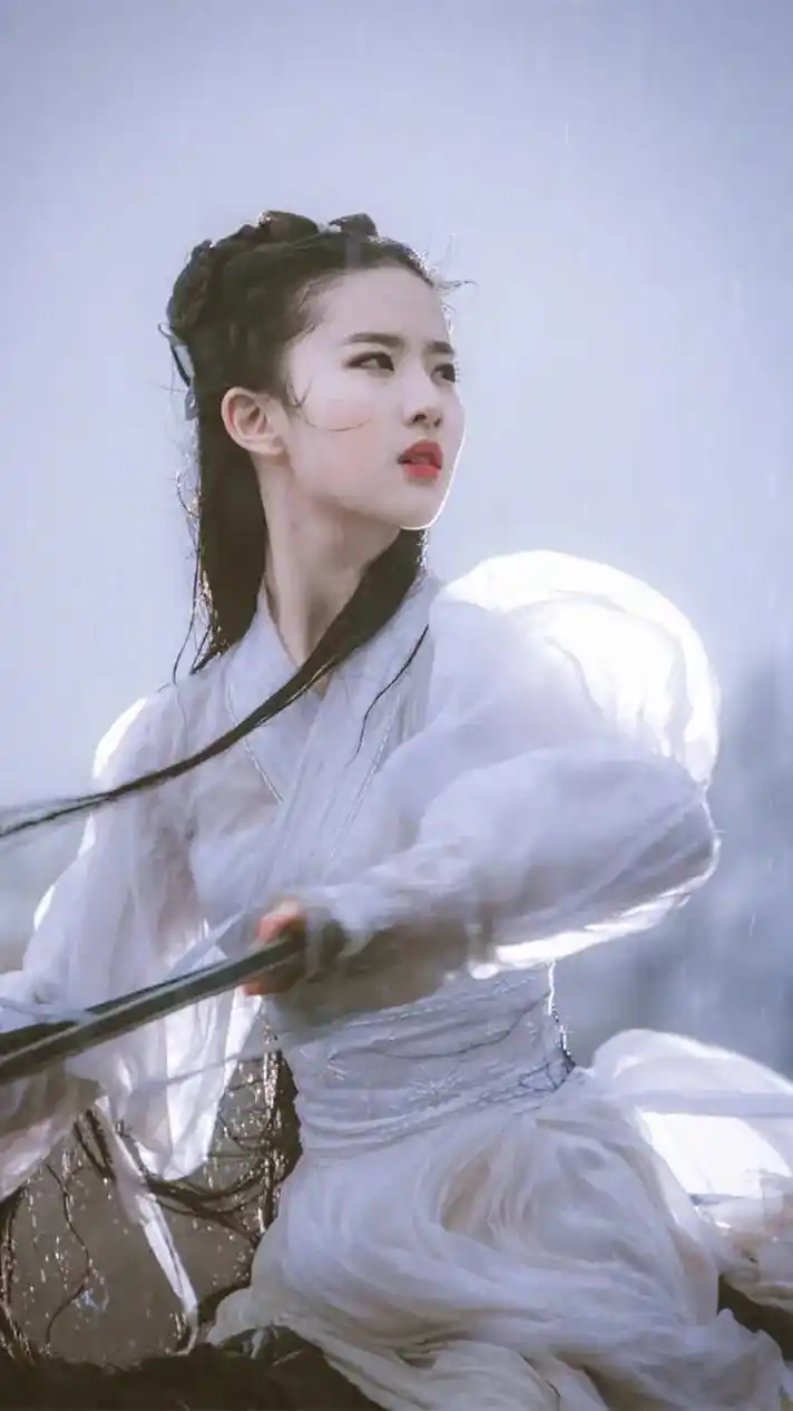 创作灵感 #古装女神 #刘亦菲高清壁纸 #神仙颜值 #古风 - 抖音