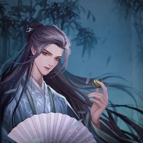 一组山河令的古风插画美死了