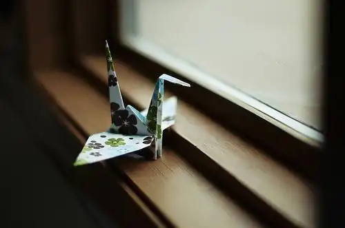 唯美千纸鹤图片