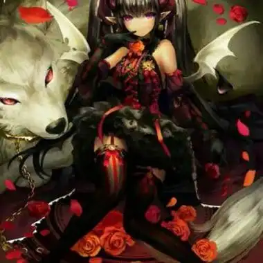 恶魔动漫头像女 高清好看的动漫女生图片冷酷恶魔头像_女生头像_美头